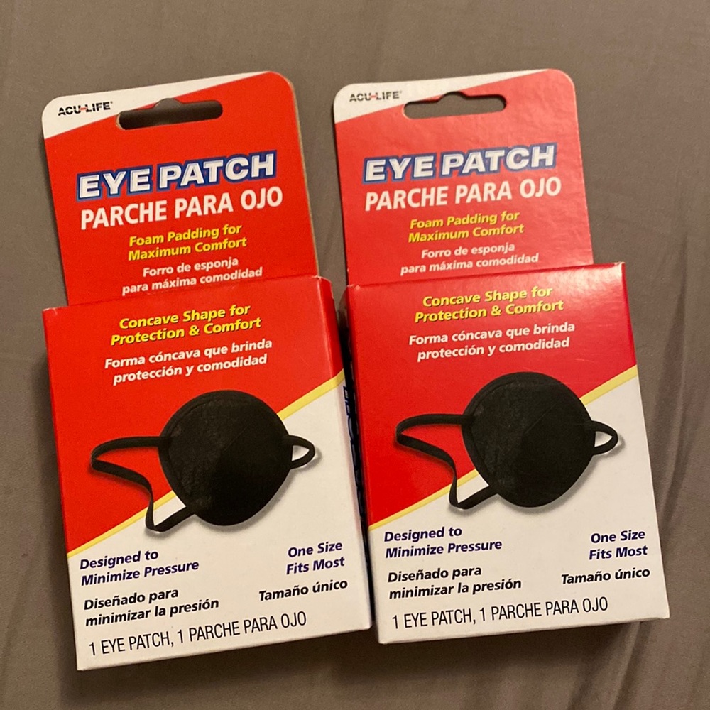 Brand new, in box eye patches